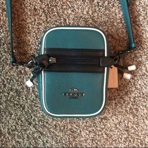 Coach Crossbody Green bag